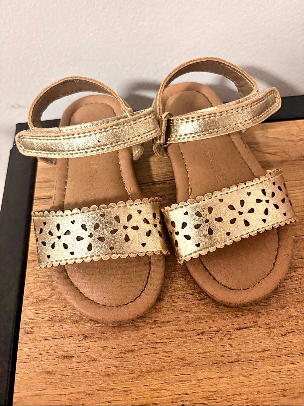 Primark Gold & Brown Sandals